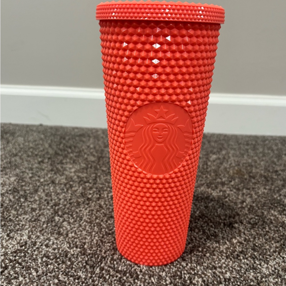 Starbucks Vibrant Hot Pink Studded Tumbler